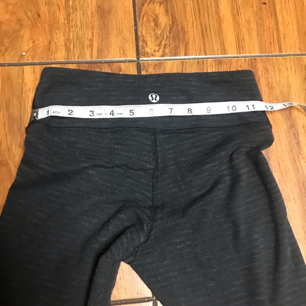 Lululemon Wunder Under Crop Gray - Picture 7 of 12